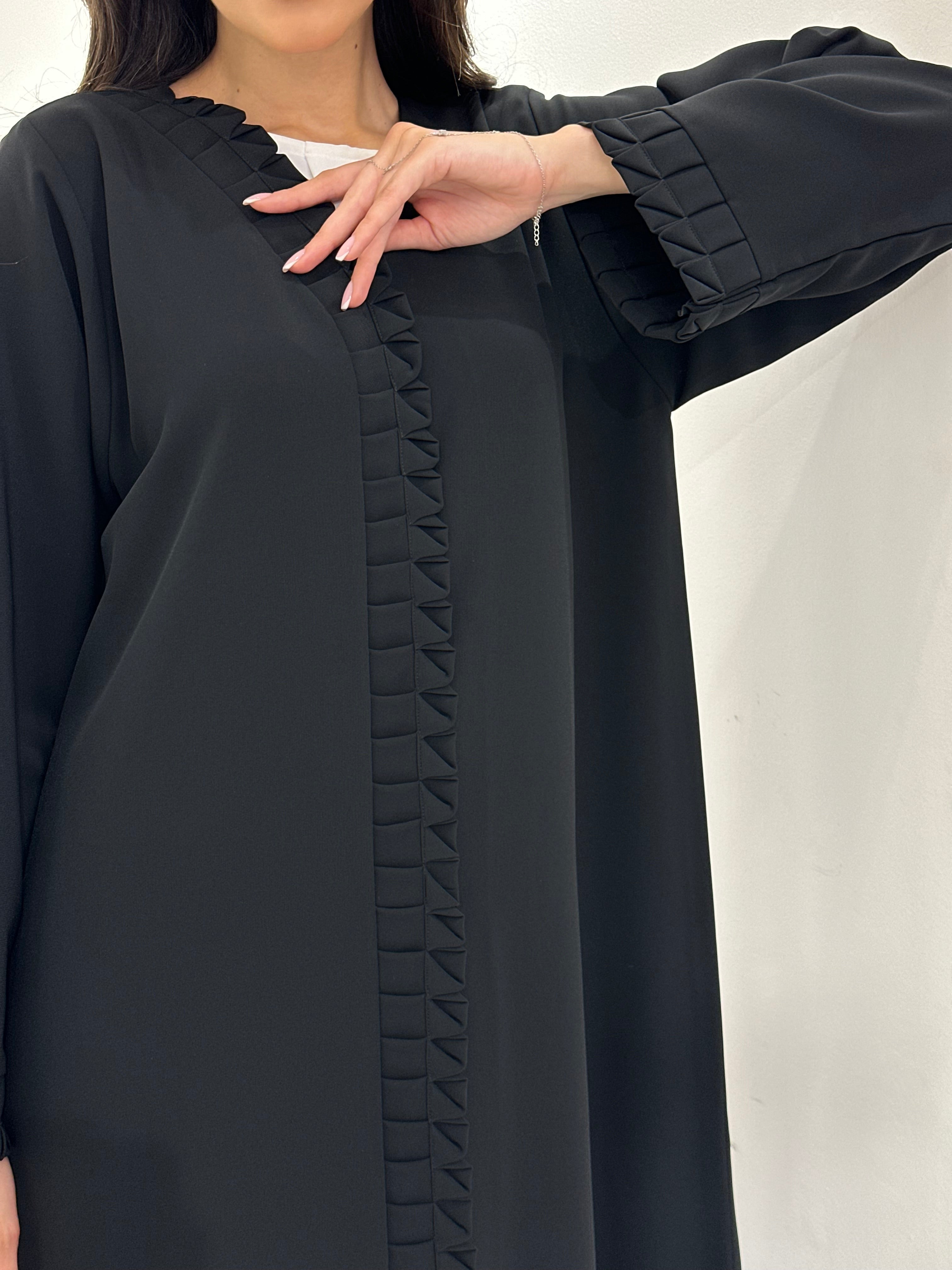 C 0976 Black Abaya