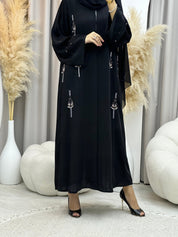 C 0026 Black Eid Abaya