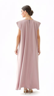 C 005 - 02 Premium Light Rose Under Abaya Dress