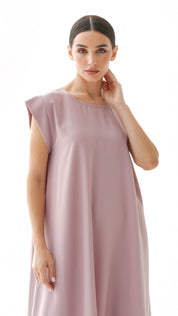 C 005 - 02 Premium Light Rose Under Abaya Dress