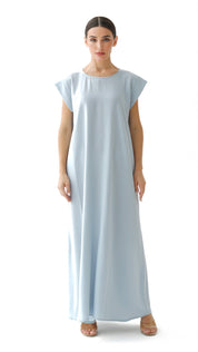 C 005 - 08 Premium Sky Blue Under Abaya Dress