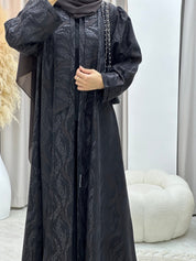C 0161 - 02 Barley Dark Brown Abaya