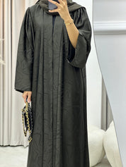 C 0219 - 05 Olive Curves Abaya