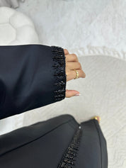 C 0319 Black Abaya