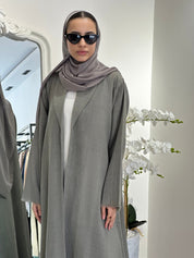 C 0368 - 04 Tan Coat Abaya