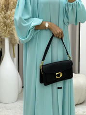 C 0373 - 01 Aqua Pastel Abaya Set
