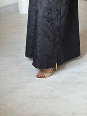 C 0664 Black Coat Abaya
