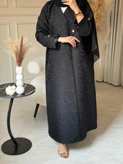 C 0672 Black Abaya