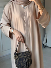 C 0673 Beige Abaya