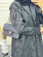 C 0710 Coat Black Abaya