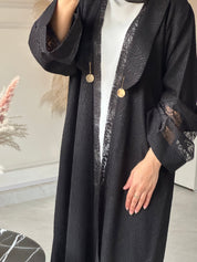C 0739 Black Abaya