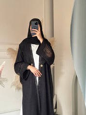 C 0739 Black Abaya