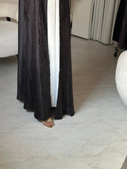 C 0826 Dark Brown Abaya