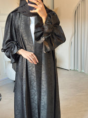 C 0840 - 03 Green Printed Abaya
