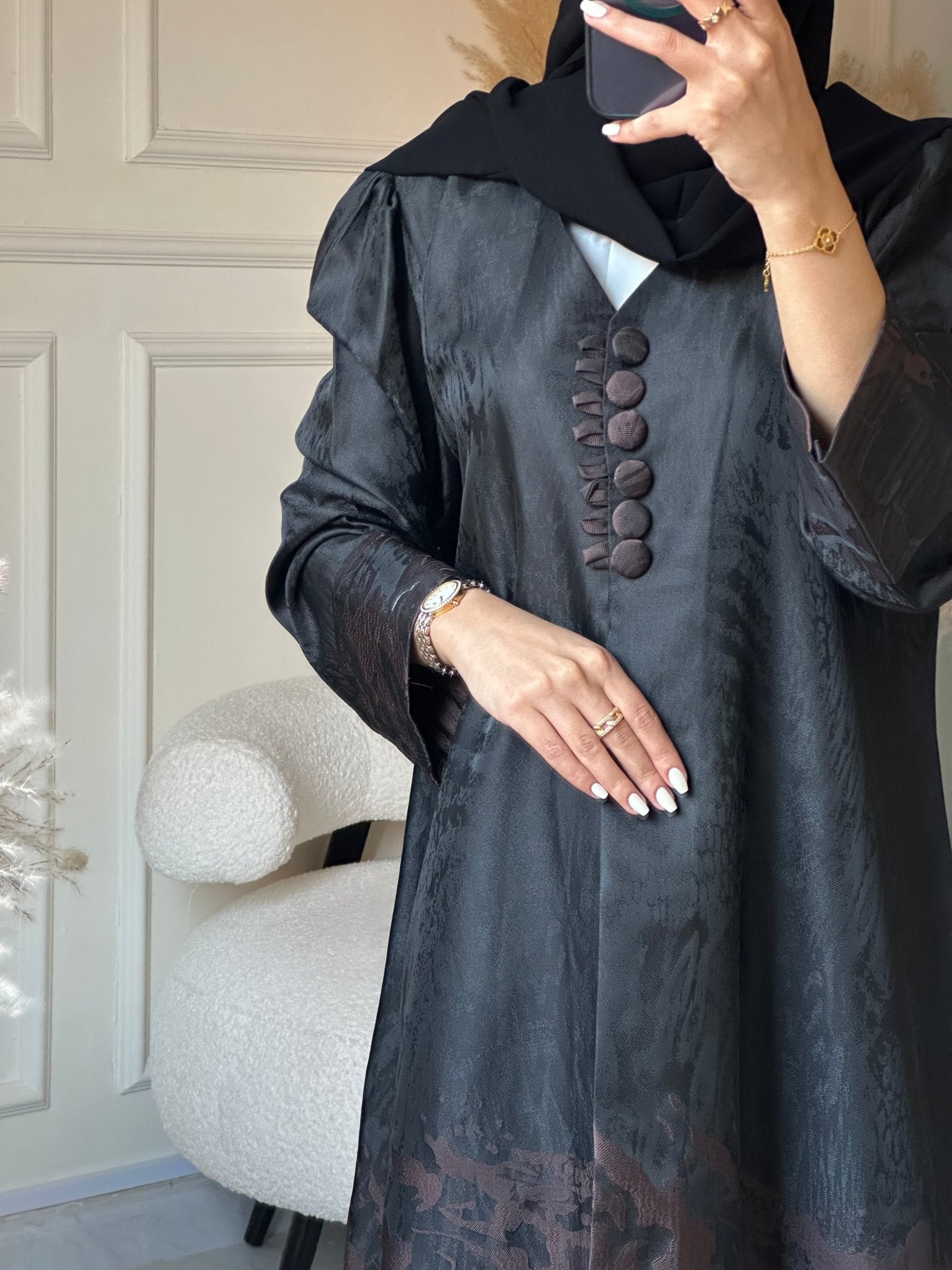 C 0855 - 03 Brown Kloosh Abaya