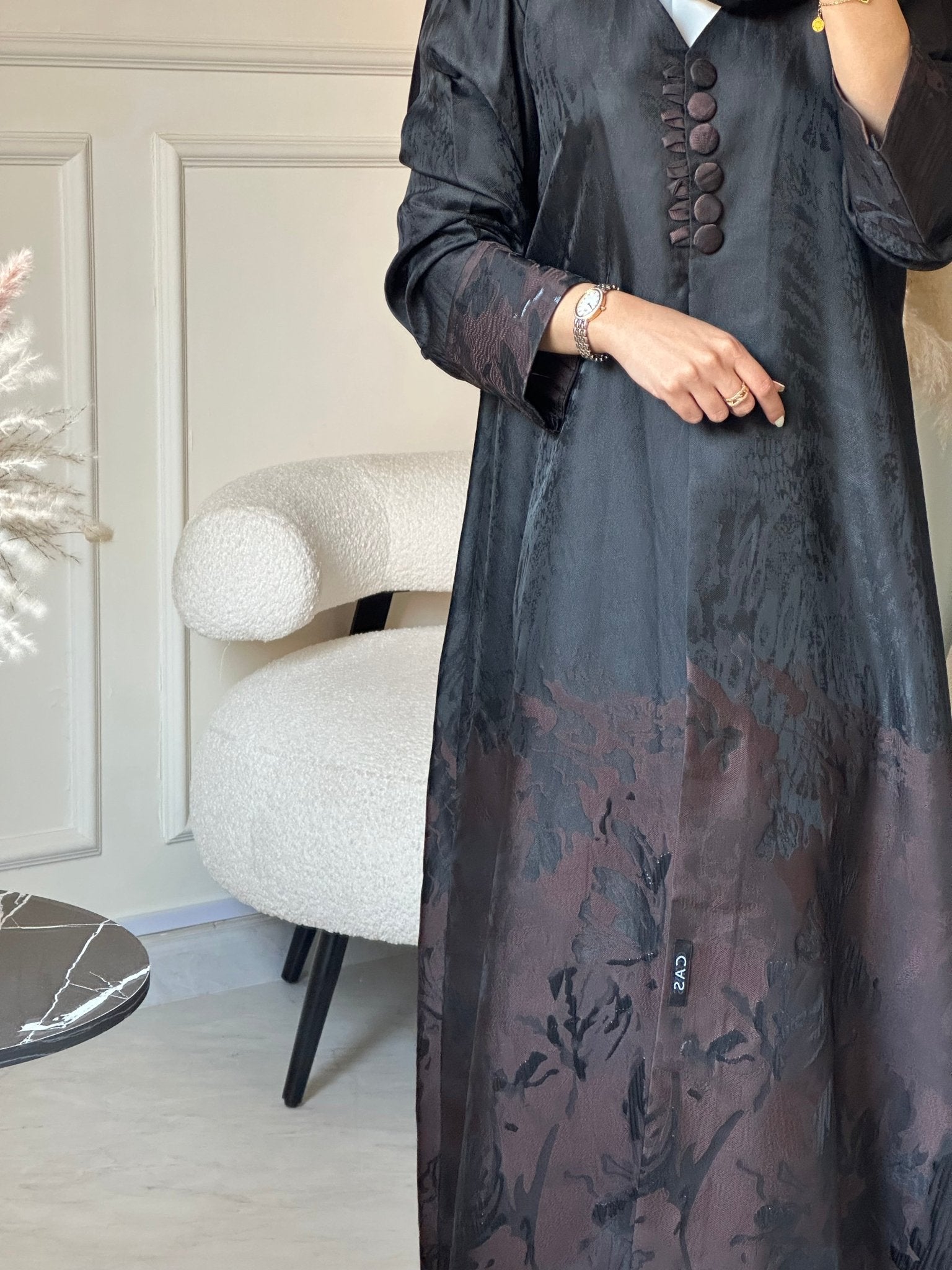 C 0855 - 03 Brown Kloosh Abaya