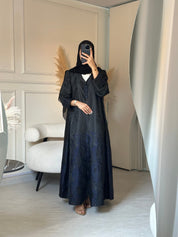 C 0855 - 05 Navy Blue Kloosh Abaya
