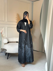 C 0863 - 03 Grey Coat Abaya