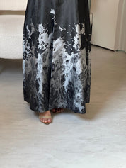 C 0863 - 04 Silver Coat Abaya