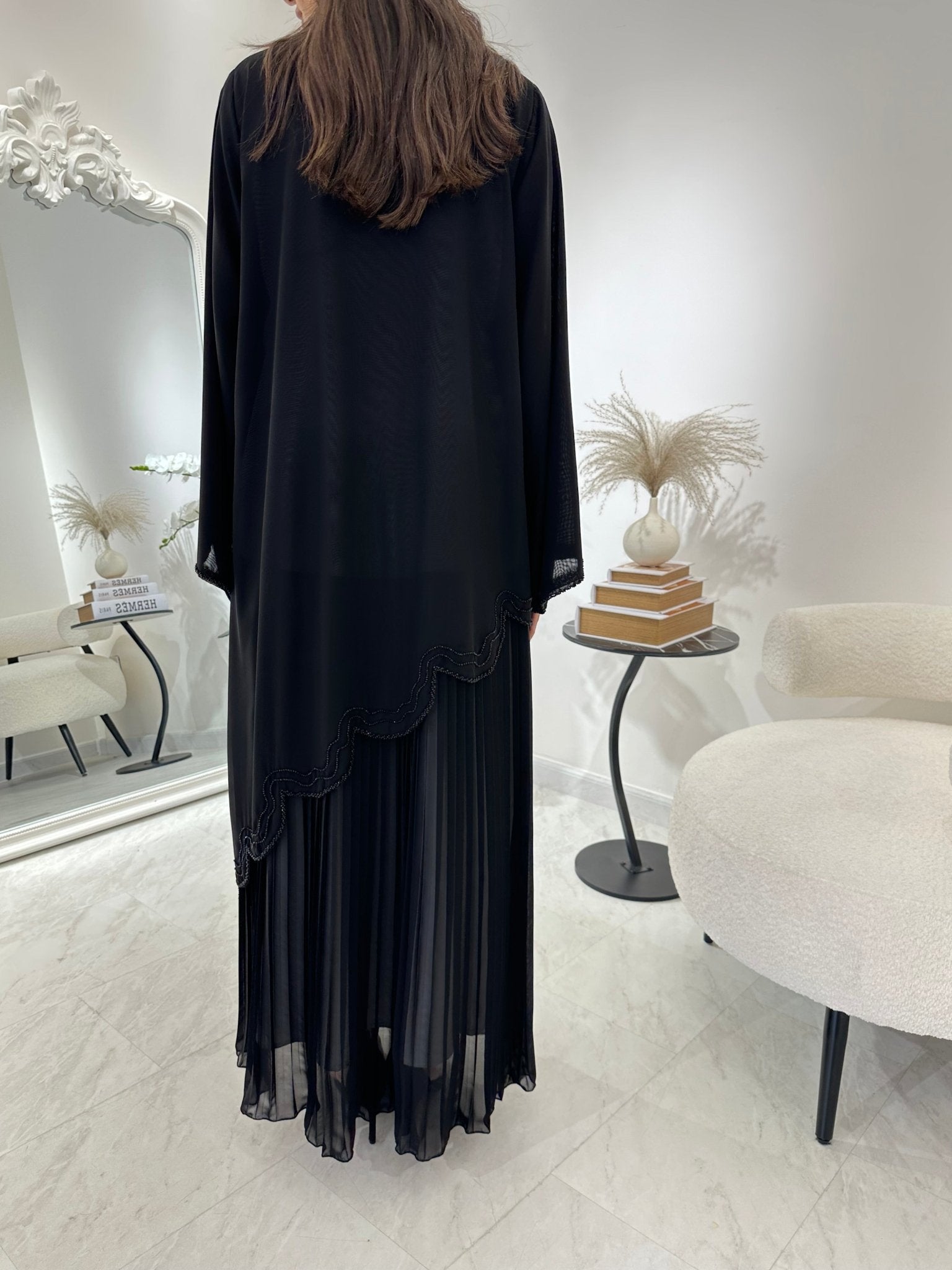 C 0865 Black Eid Abaya