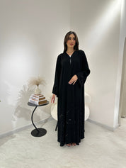 C 0867 Black Eid Abaya