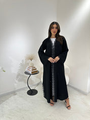 C 0870 Lace Eid Abaya