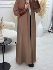 C 0875 - 04 Brown Eid Abaya
