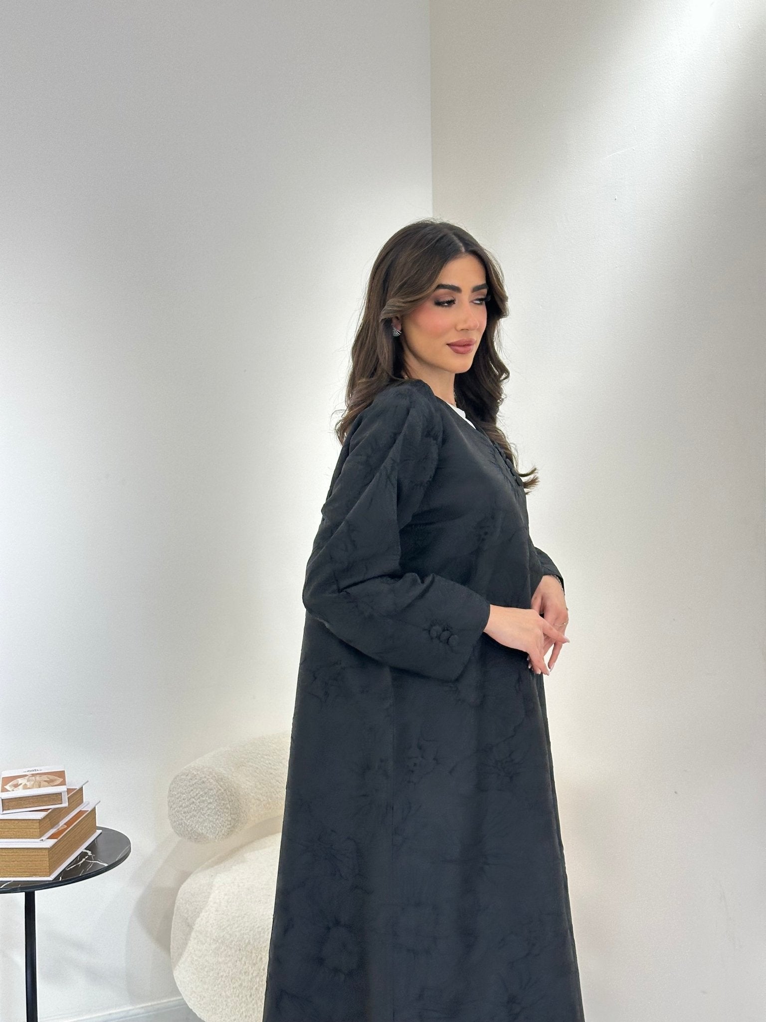 C 0898 Black Abaya