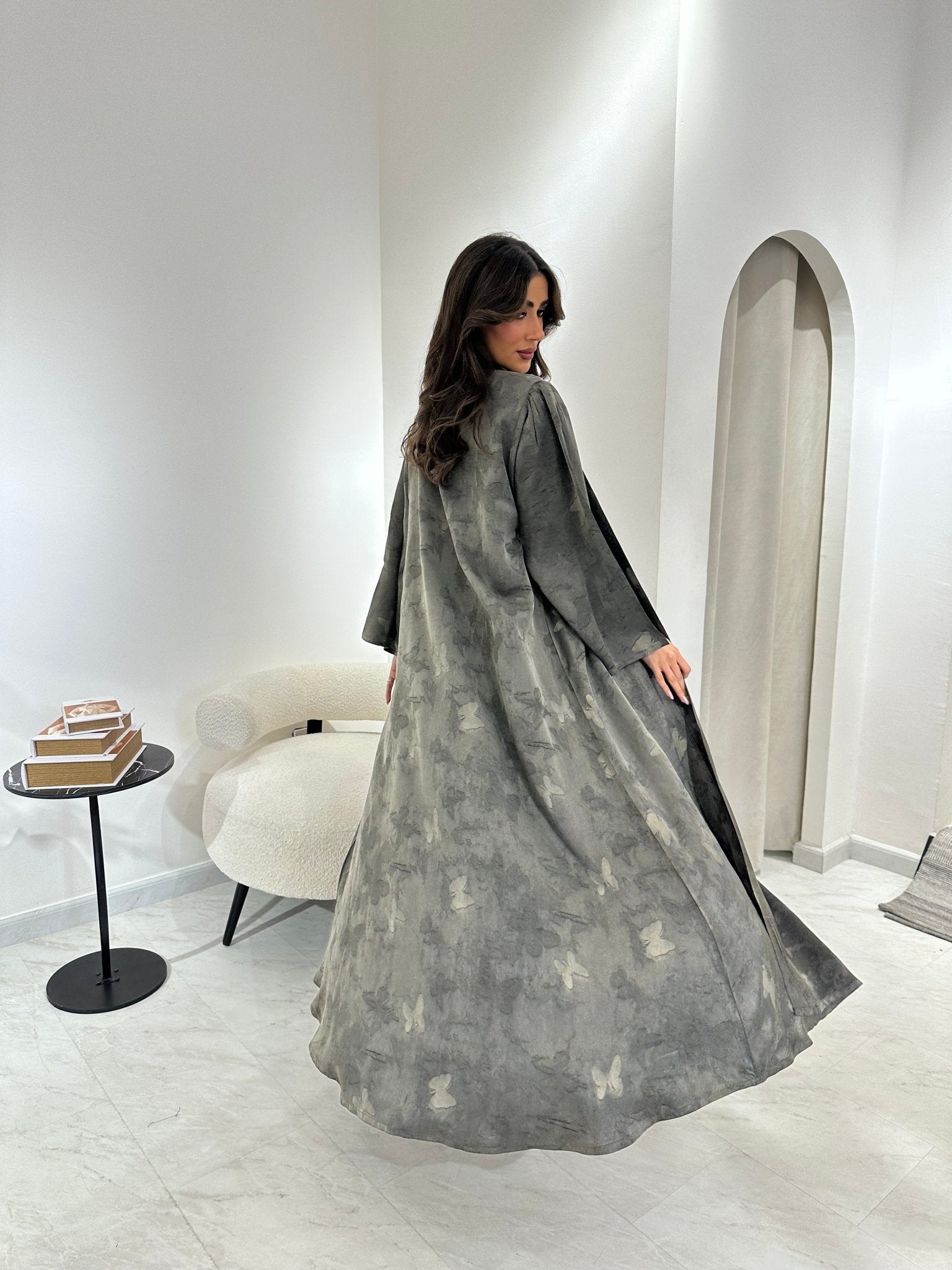 C 0914 Olive Eid Abaya