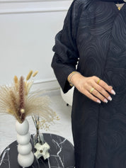 C 0939 Black Abaya