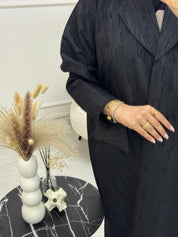 C 0941 Black Coat Abaya