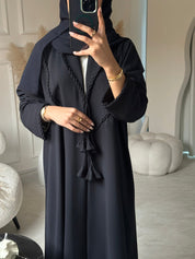C 0956 Navy Blue Abaya