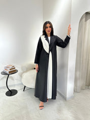 C 0964 Black Coat Abaya
