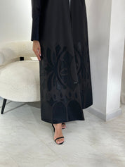 C 0966 Black Abaya