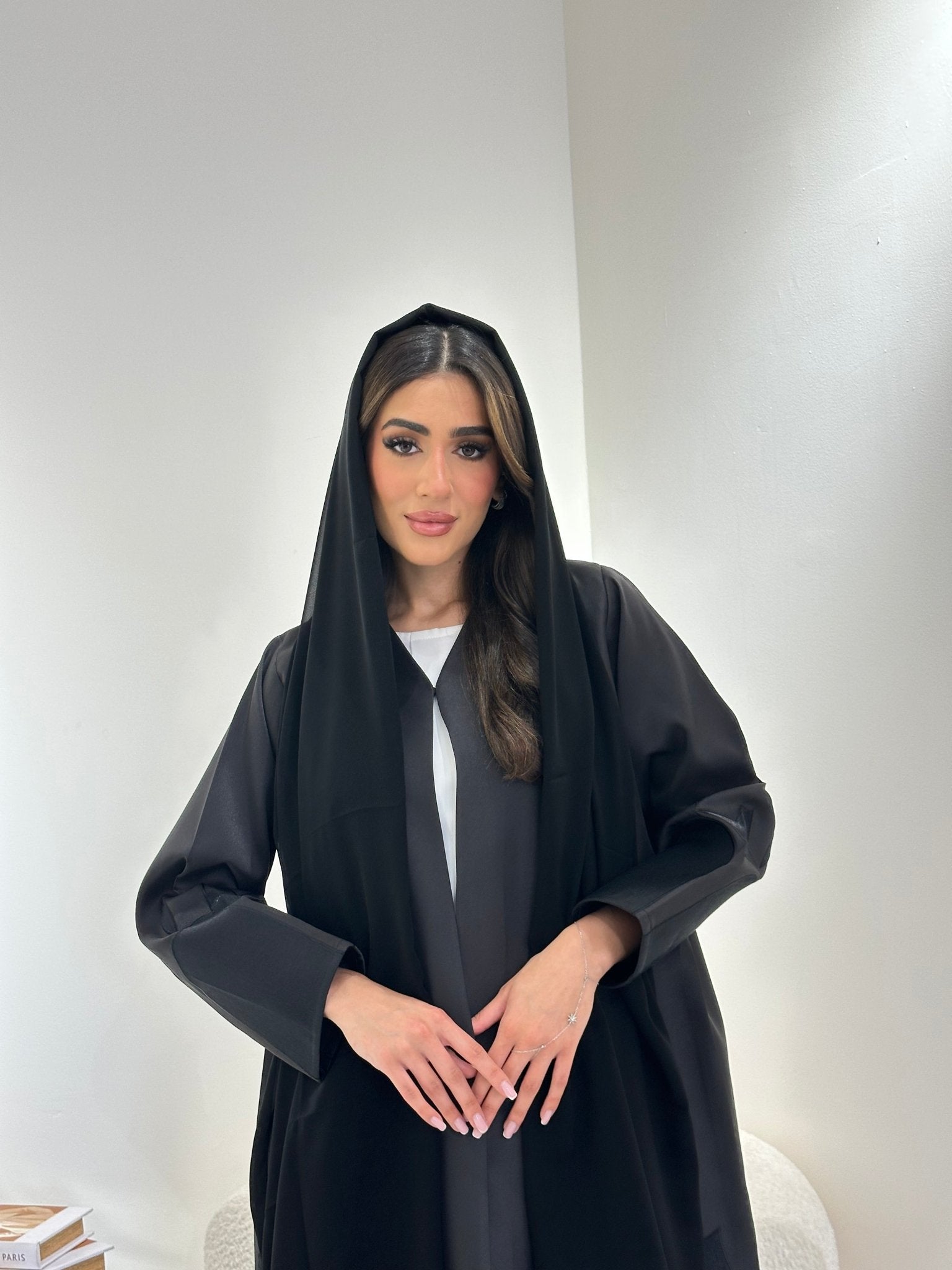 C 0966 Black Abaya