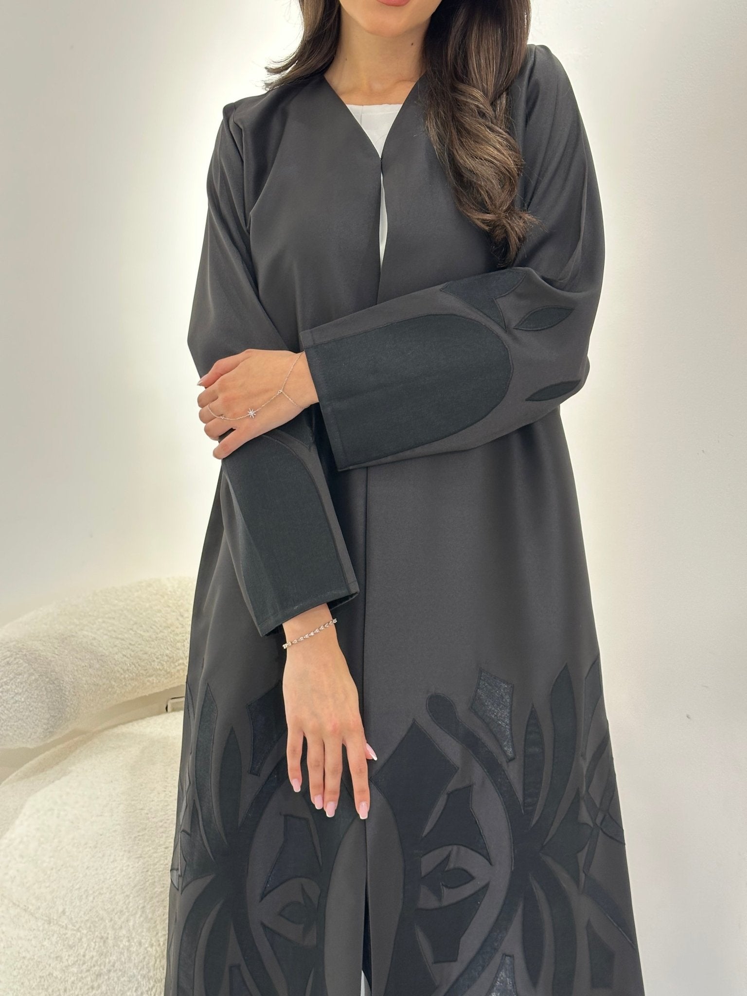 C 0966 Black Abaya