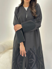 C 0966 Black Abaya