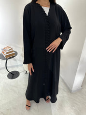 C 0976 Black Abaya