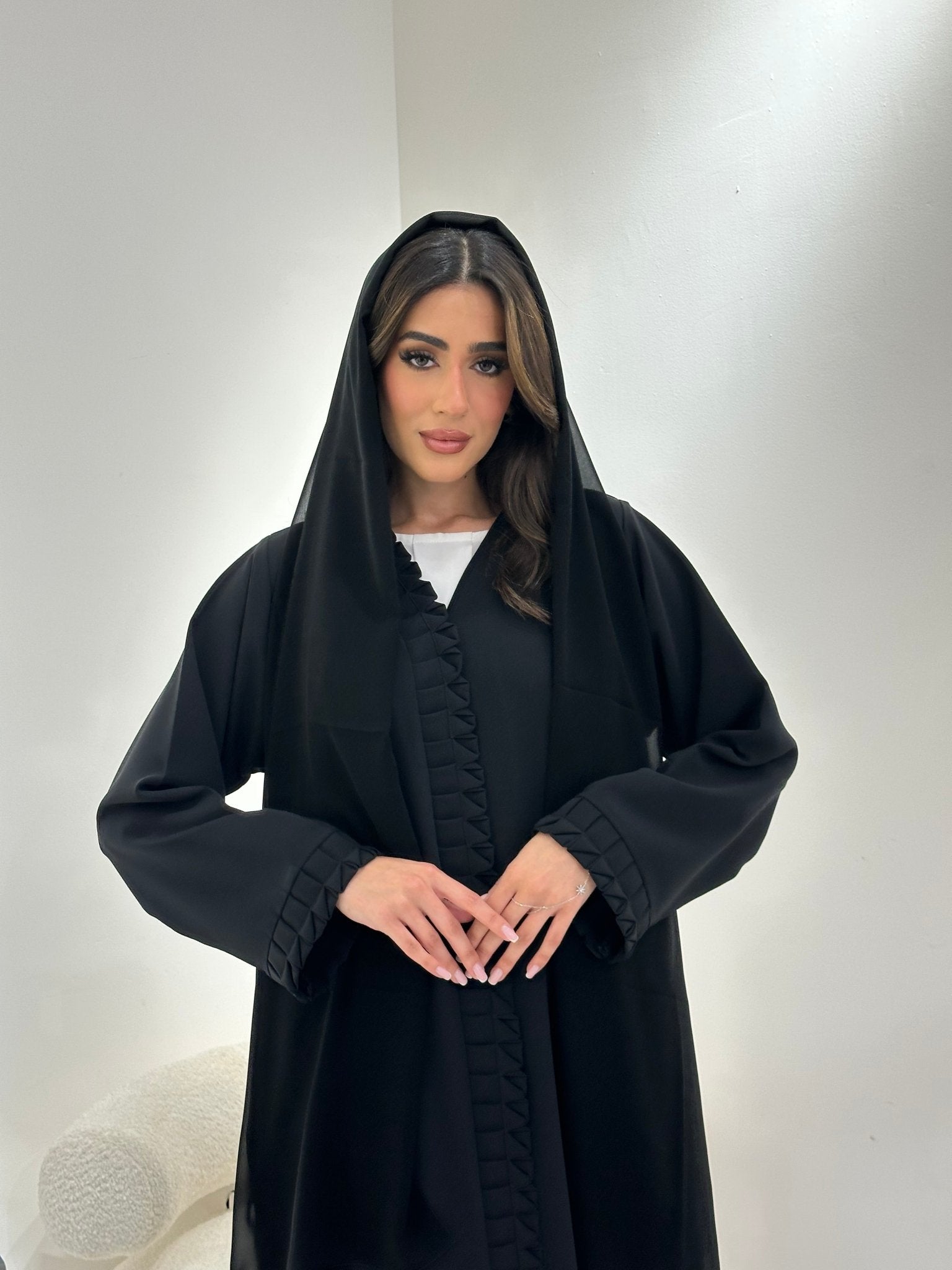 C 0976 Black Abaya