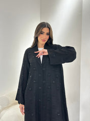 C 0978 Black Coat Abaya