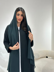 C 1024 Green Abaya