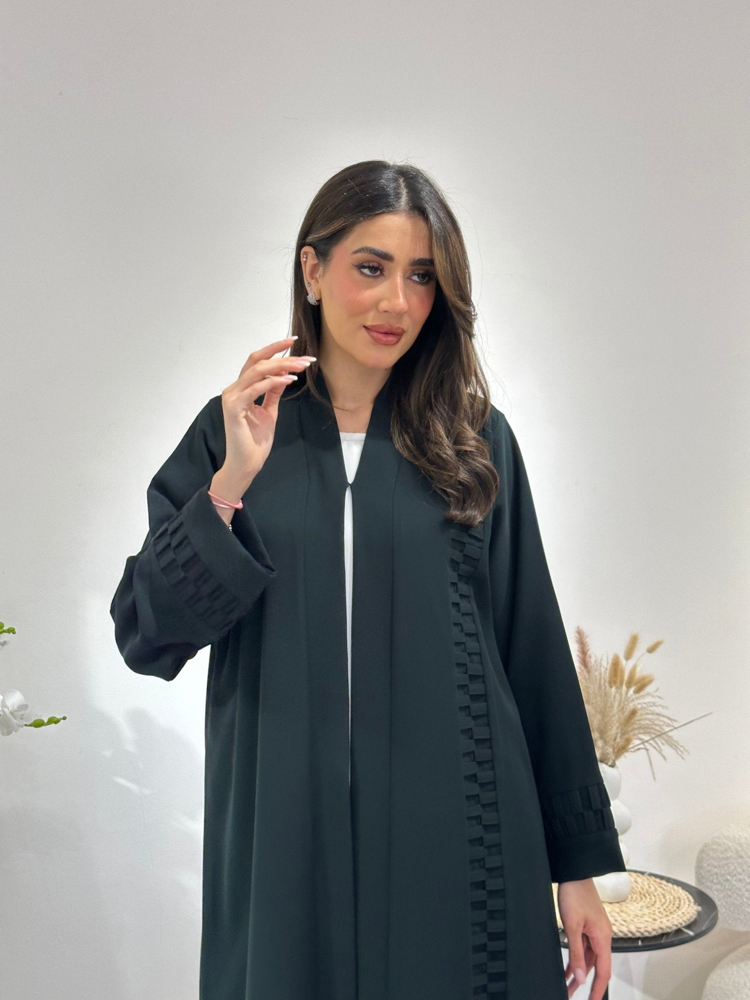 C 1024 Green Abaya