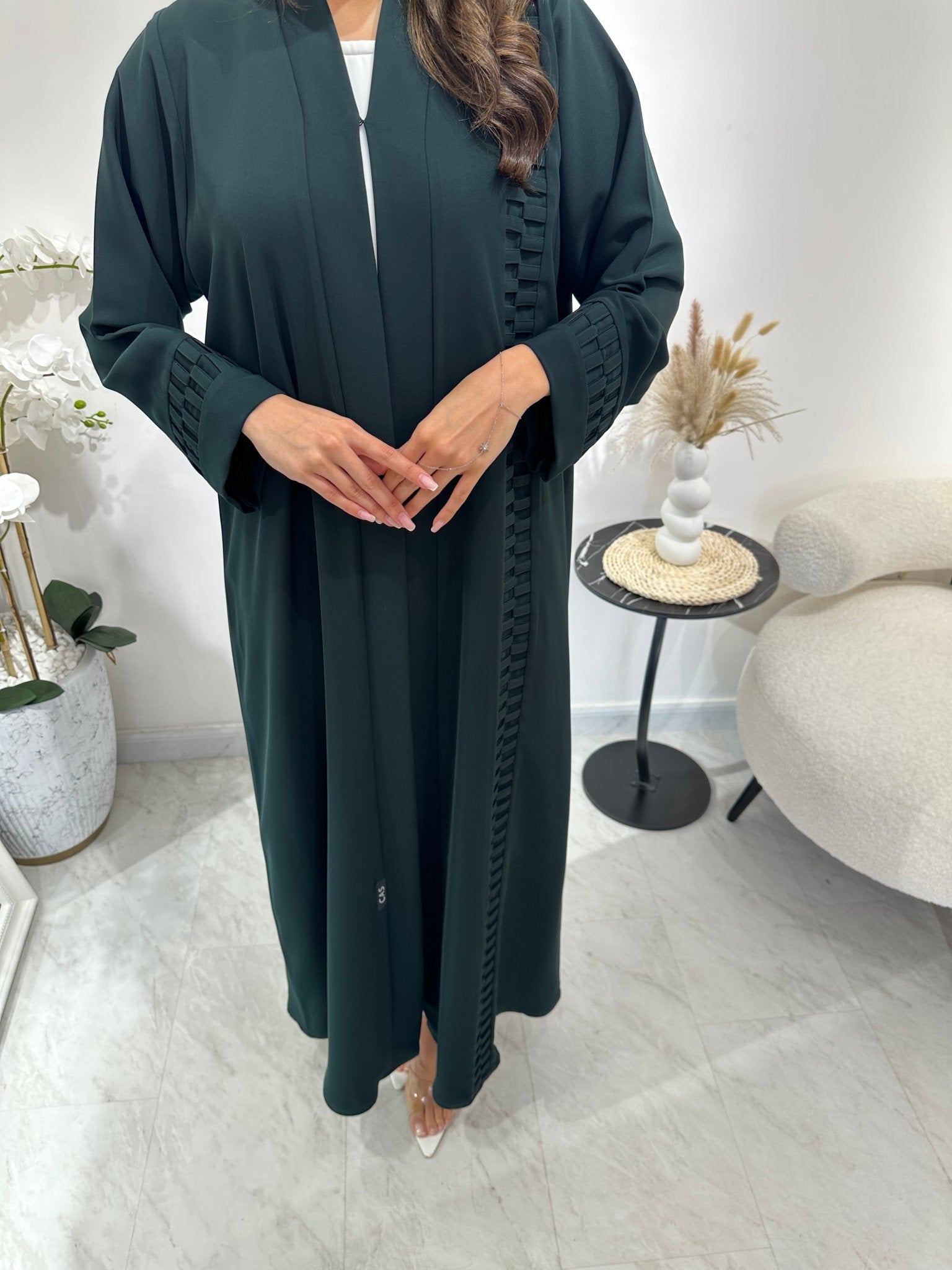 C 1024 Green Abaya