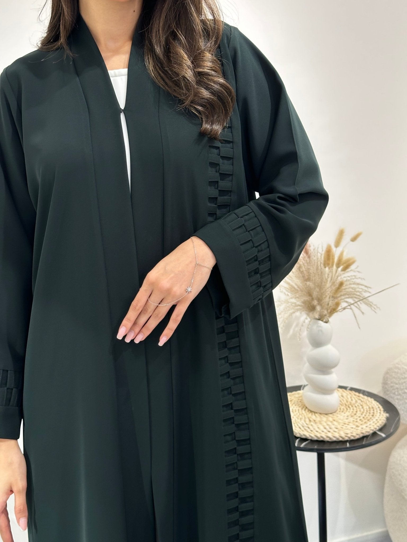 C 1024 Green Abaya