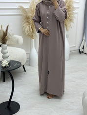 C 1067 Nude Abaya