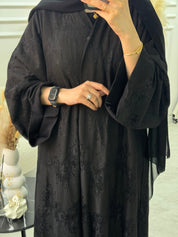 C 1071 Black Abaya