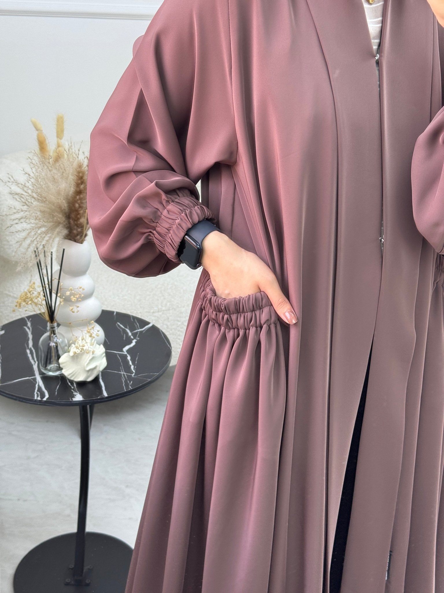 C 1092 Brown Abaya