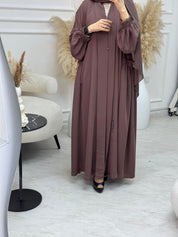 C 1092 Brown Abaya