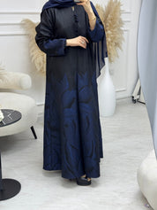 C 1095 - 02 Blue Printed Abaya