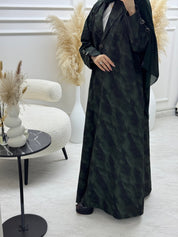 C 1103 - 02 Green Coat Abaya